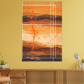 Toile Echos du désert (Insitu(Salon))