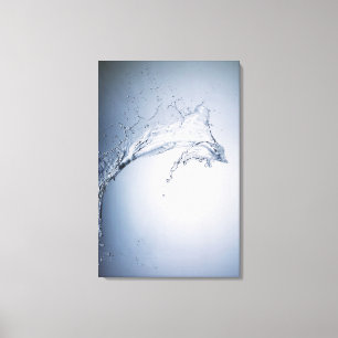 Toile Éclaboussure de l'eau