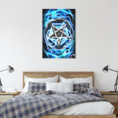 Toile Éclair de pentagramme (Insitu(Chambre))
