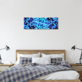 Toile Éclair électrique néon bleu Tesla Coil (Insitu(Chambre))