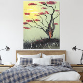 Toile Éclairage dans la lumière du soleil (Insitu(Chambre))