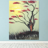 Toile Éclairage dans la lumière du soleil (Insitu (Plancher de Bois))