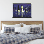 Toile Éclairage de la ville (Insitu(Chambre))
