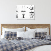 Toile Éclairage d'une grande ville (Insitu(Chambre))