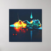 Toile Éclairage Liquide (Recto)