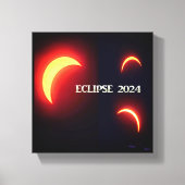 Toile Eclipse 2024 (Recto)