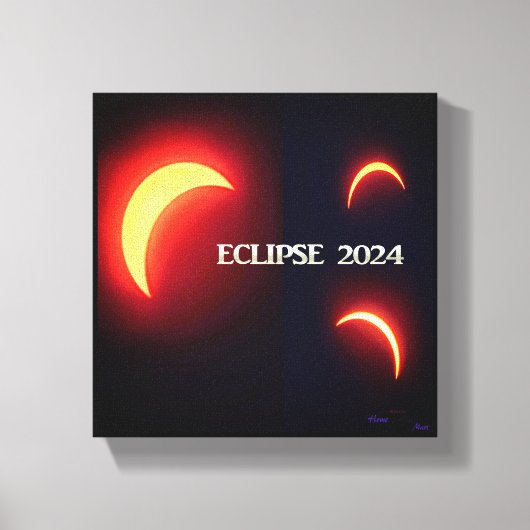 Toile Eclipse 2024 (Recto)