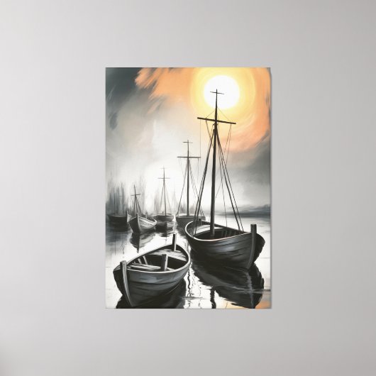 Toile Éclipse de Silent Harbor (Recto)