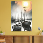 Toile Éclipse de Silent Harbor (Insitu(Salon))