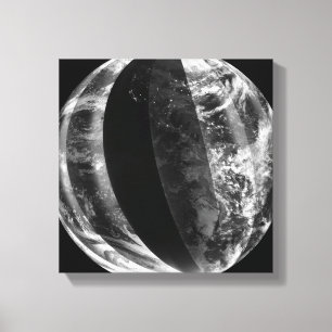 Toile Éclipse lunaire