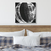 Toile éclipse lunaire (Insitu(Chambre))