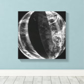 Toile éclipse lunaire (Insitu (Plancher de Bois))