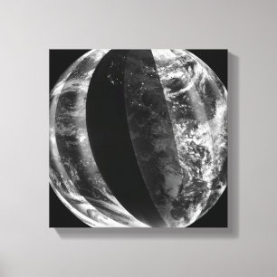 Toile Éclipse lunaire