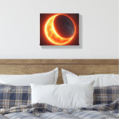 Toile Éclipse solaire (Insitu(Chambre))