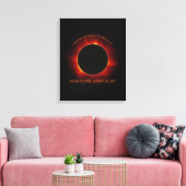Toile Éclipse solaire (Insitu(Salon))