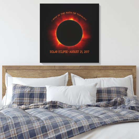 Toile Éclipse solaire (Insitu(Chambre))
