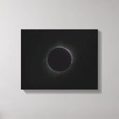Toile Éclipse solaire 2017 - Chromosphère (Recto)
