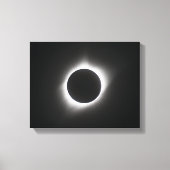 Toile Éclipse solaire 2017 - Corona (Recto)
