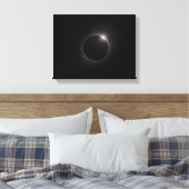 Toile Éclipse solaire 2017 - Les perles de Bailey (Insitu(Chambre))
