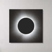 Toile Éclipse solaire 2024 - Corona (Recto)