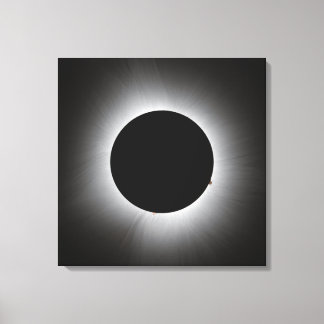 Toile Éclipse solaire 2024 - Corona