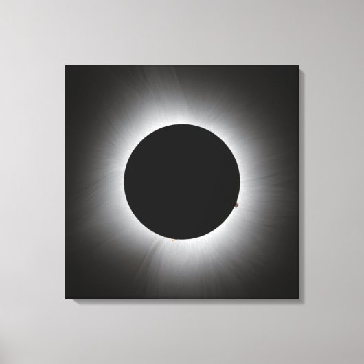 Toile Éclipse solaire 2024 - Corona (Recto)