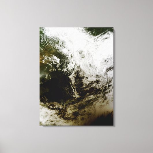 Toile éclipse solaire au-dessus de l'Asie du Sud-Est (Recto)