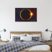 Toile Éclipse solaire classique (Insitu(Chambre))