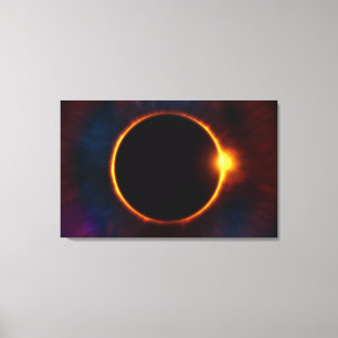 Toile Éclipse solaire classique