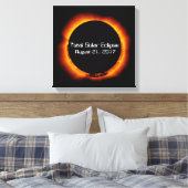 Toile Éclipse solaire totale 2017 (Insitu(Chambre))