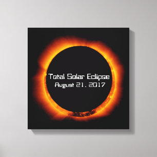 Toile Éclipse solaire totale 2017