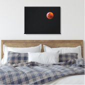 Toile Éclipse totale de lune de sang | Big Island Hawaii (Insitu(Chambre))