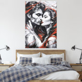 Toile Éclipses du Désir (Insitu(Chambre))