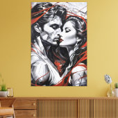 Toile Éclipses du Désir (Insitu(Salon))