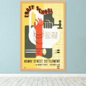 Toile École d'artisanat (Insitu (Plancher de Bois))