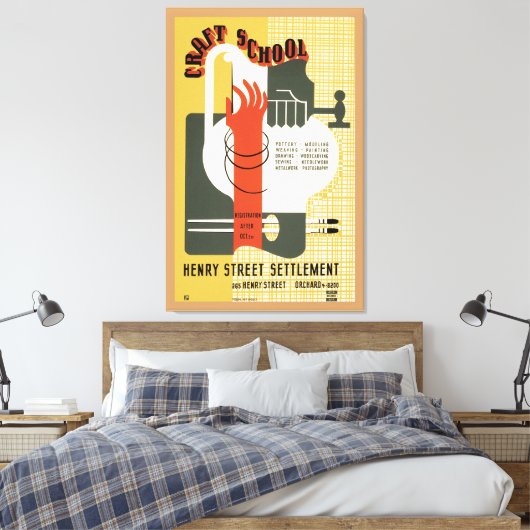 Toile École d'artisanat (Insitu(Chambre))