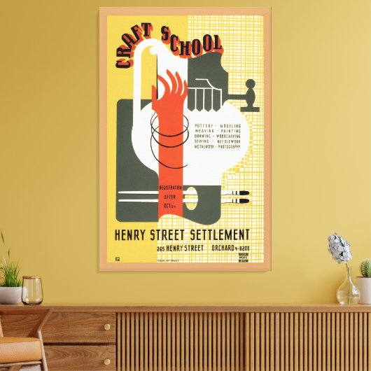 Toile École d'artisanat (Insitu(Salon))