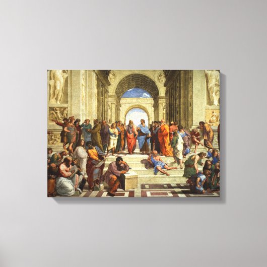 Toile École d'Athènes (Recto)