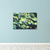 Toile École de poisson 13 (Insitu (Plancher de Bois))