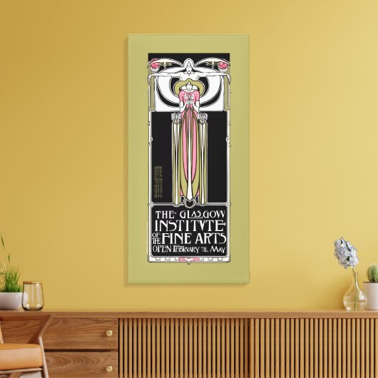 Toile École Glasgow Mackintosh (Insitu(Salon))