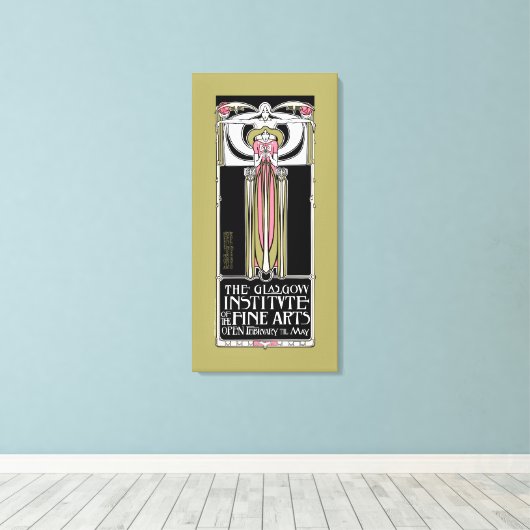 Toile École Glasgow Mackintosh (Insitu (Plancher de Bois))