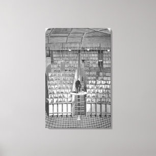 Toile École pour adultes dans la chapelle, sur le systèm