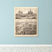 Toile École Shattuck, Faribault Willis Hall, Minnesota (Insitu (Plancher de Bois))