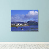 Toile Écosse, Highland, Wester Ross, Plockton. (Insitu (Plancher de Bois))