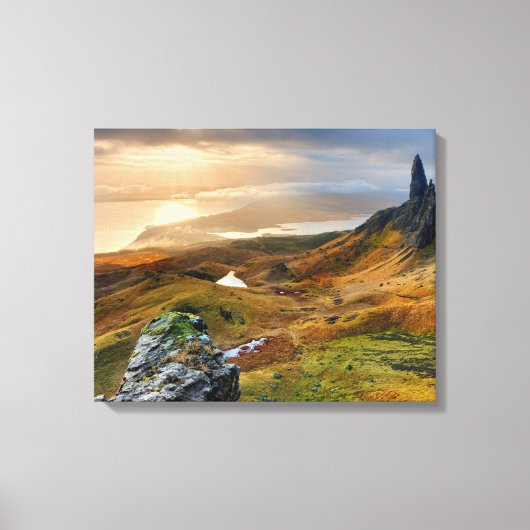 Toile Écosse Pittoresque Rolling Hills paysage (Recto)