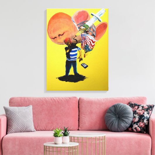 Toile Écouter (Insitu(Salon))