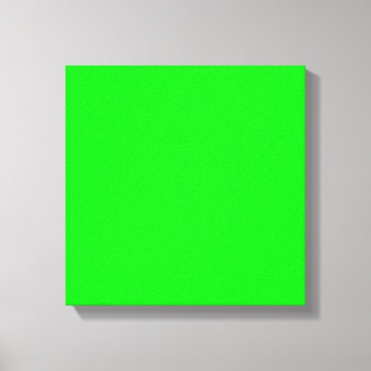Toile écran vert néon, cool couleur uni clair (Recto)