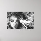 Toile Écrit par le Vent (Recto)