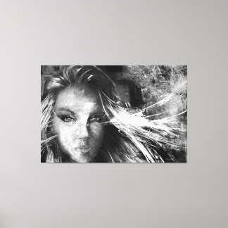 Toile Écrit par le Vent