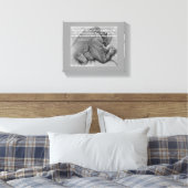 Toile Écriture biblique Inspiration (Insitu(Chambre))